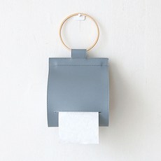 데코토닉 플레인 레더 롤티슈커버, 블루