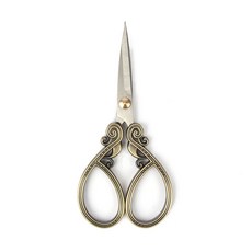 브랜드얀 감성 쁘띠크 가위 15cm, 엔틱, 1개