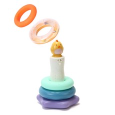 beiens 小雞戒指疊戴, 混色, 1個