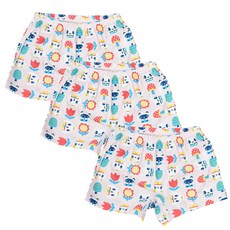 CANIMALS 女款印花短褲 3件組