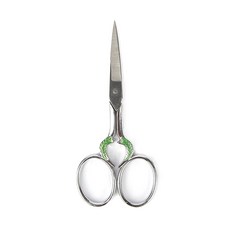 브랜드얀 감성 그린파파 가위 10.5cm, 실버, 1개