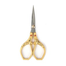브랜드얀 감성 ST제펜 가위 14.5cm, 골드, 1개