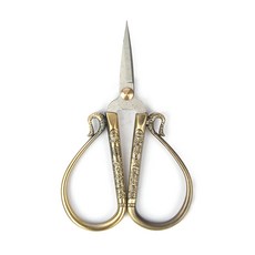 브랜드얀 감성 db 가위 12cm, 엔틱, 1개