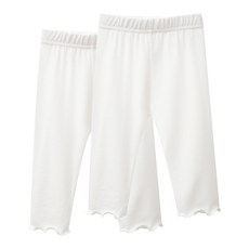 女孩第 5 部分荷葉邊打底褲 2p