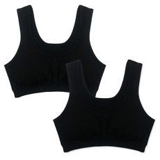 青少年學生棉質彈性運動內衣 2件組