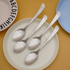 兒童湯匙組, 單色, 4入