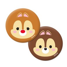 에뛰드 쿠션 퍼프 2p 세트, 칩앤데일, 1세트