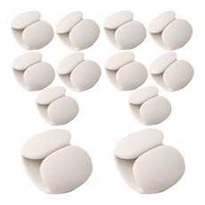 아이메이트 휴대용 케이블홀더, 12개, 화이트