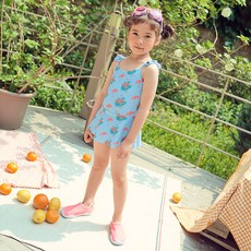 TABLIER 火鶴鳥圖案連身泳衣