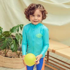 TaBLiER 女童Surf Club拉鍊防磨衣上衣