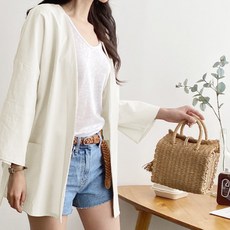 BORIMOM 亞麻孕婦夾克 E120