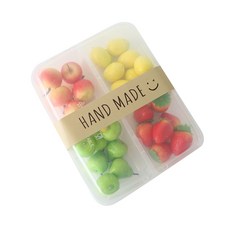 PP 4格耐熱容器+手工繃帶牛皮紙套組, 40套