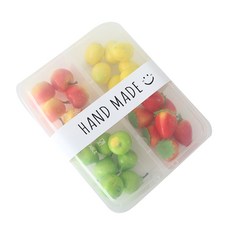 PP 4格耐熱容器+手工繃帶白色套組, 40套