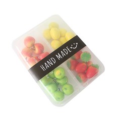 PP 4格耐熱容器+手工繃帶黑色套組, 40套