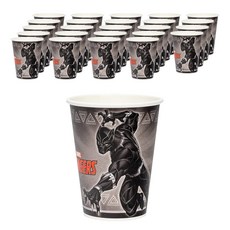 黑豹圖案杯子 290ml, 1組