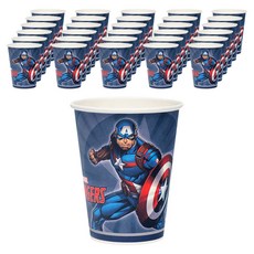 美國隊長圖案杯子 290ml, 50入, 1組