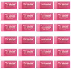 FABER-CASTELL 輝柏 無屑橡皮擦 187119, 粉彩粉紅色, 24個