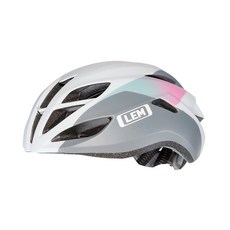 LEM Volata Road 자전거 헬멧, PINK + WHITE, 1개