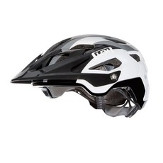 LEM Flow 산악자전거 헬멧, BLACK + WHITE, 1개