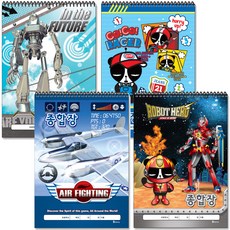 b fancy 3000線圈記事本80張*4件組, 混色, 1套