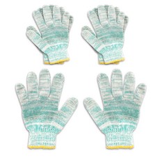 프리플레이 어린이 체험 면장갑 3세트, 그린