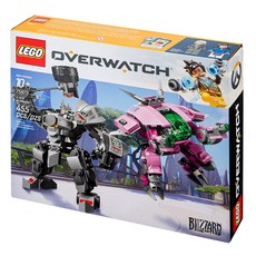 LEGO 樂高 鬥陣特攻系列D.Va對戰萊因哈特 75973, 混色