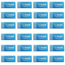 FABER-CASTELL 輝柏 無塵橡皮擦, 24個, 淡藍色