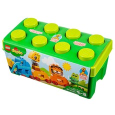 LEGO 樂高 得寶系列我的第一個動物火車積木盒 10863, 混色