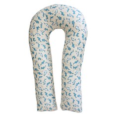 ECONY HOUSE 鯊魚U型身體枕套+棉芯, 象牙