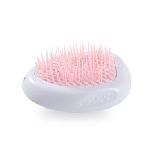 JH Company糖果色貓咪細密鈕扣梳, 粉色的, 1個