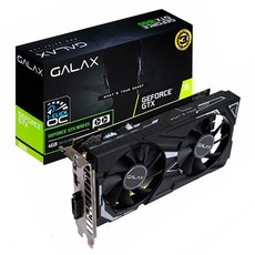 GALAX GeForce GTX 1650 BLACK EX D6 4GB 顯卡, 單一商品