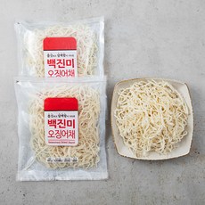 백진미 오징어채, 180g, 2봉