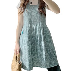 Han's Vill 雪紡馬丁尼圍裙, 薄荷綠, 1個