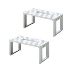 流理台水槽下置物架, 2個