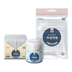 mom's baby 棉花棒3件組, 1組