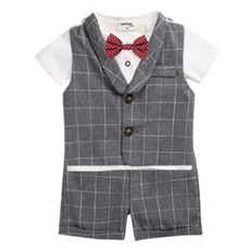 I am bebe 男孩夏季短袖短褲套裝 4入