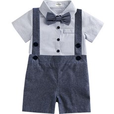 I am bebe 男童夏季吊帶套裝 3入