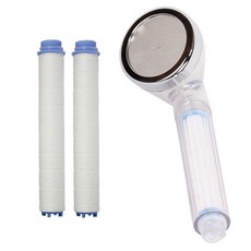 過濾蓮蓬頭 BT-850+替換濾芯 3入, 1組