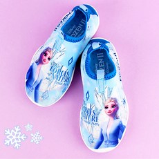 WINGHOUSE 女童冰雪奇緣2圖案涉水鞋