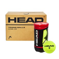 HEAD 海德 Championship Ball網球比賽球 2入, 黃色, 36個