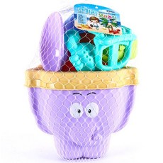 조이토이 코끼리 모형틀 모래놀이세트, 454g, 퍼플, 1개