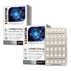 naturalplus 優質鋅保健食品, 60顆, 2盒