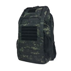 FIKER TACTICAL 登山背包 24L, 多迷彩黑色