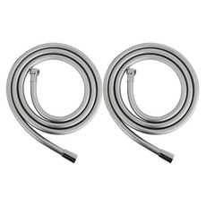 IRONFITTING 鐵配件管狀 PVC 淋浴軟管 2m, 2個