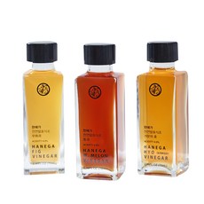 HANEGA 醋禮盒 70ml 銀杏風味+香瓜風味+無花果風味, 1套