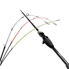 SCSTAR 定制 3 合 1 多用途誘餌釣魚竿套組 C-662, 混色