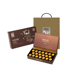 한삼인 더정직한 녹용환 + 쇼핑백, 3.75g, 20개