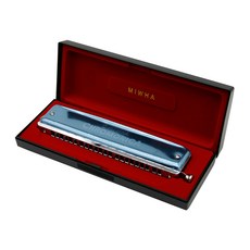 美華 半音階口琴 22 C調, 單一商品, 銀色, 1個