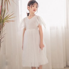 Bebemonstory 女童星光之夜翅膀連身裙