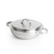 Kitchen-Art IH感應不鏽鋼雙柄湯鍋, 24cm, 單色